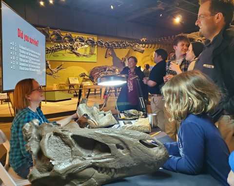 Rub Elbows With Dinosaurs At The Cleveland Museum Of History's Think And Drink With The Extinct Event