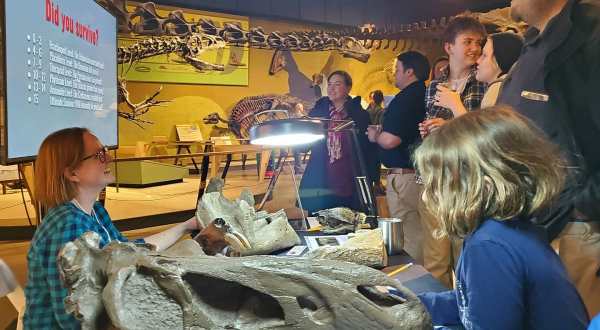 Rub Elbows With Dinosaurs At The Cleveland Museum Of History’s Think And Drink With The Extinct Event