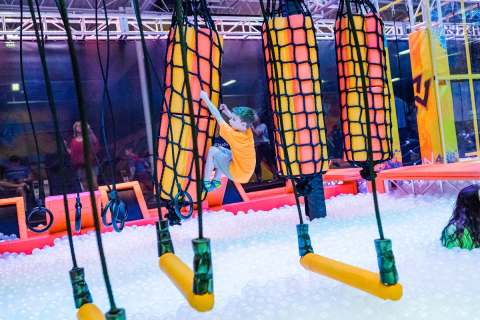 Urban Air Adventure Park Is A Giant Trampoline Park In Florida Perfect For Adults & Kids Alike