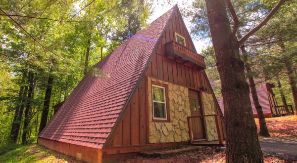 Stay Overnight In The Cabins By The Caves, An Idyllic Spot Surrounded By Nature At Hocking Hills In Ohio