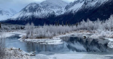 Take In The Frozen Alaskan Mountain Scenery On The Easy Rodak Nature Loop