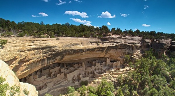 You Can Find A Fascinating 800 Year-Old Archaeological Site At Mesa Verde National Park In Colorado