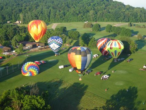 The Sky Will Be Filled With Colorful And Creative Hot Air Balloons At The Great Galena Balloon Race In Illinois