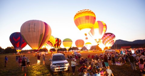 The Sky Will Be Filled With Colorful And Creative Hot Air Balloons At Great Smoky Mountains Hot Air Balloon Festival In Tennessee