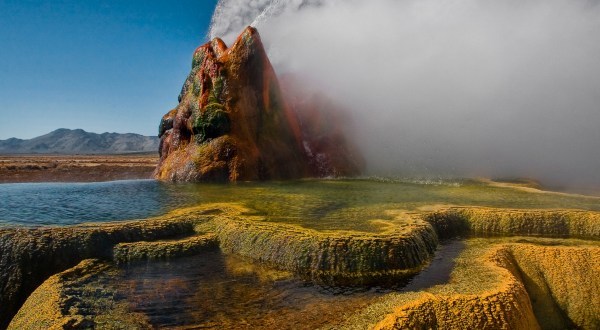 Fly Geyser In Nevada Was Named One Of The Most Stunning Lesser-Known Places In The U.S.