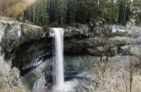 See Powerful, Roaring Waterfalls This Winter At Oregon's Silver Falls State Parks