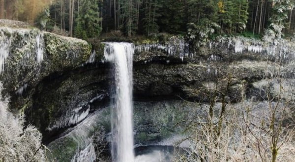 See Powerful, Roaring Waterfalls This Winter At Oregon’s Silver Falls State Parks