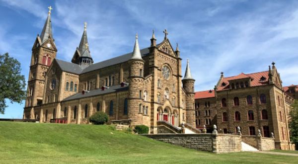 Walk The Grounds Of Saint Meinrad, An Archabbey In Indiana That Is One Of Only Two In America