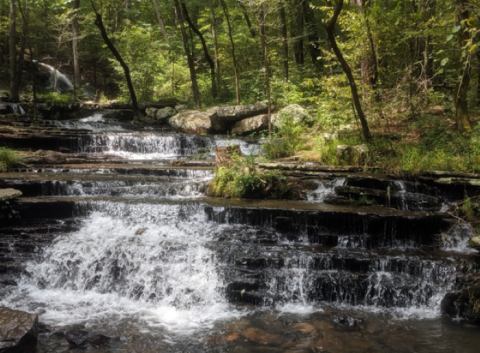 This Arkansas Waterfall And Cascades Trail Is An Underrated Oasis In Heber Springs