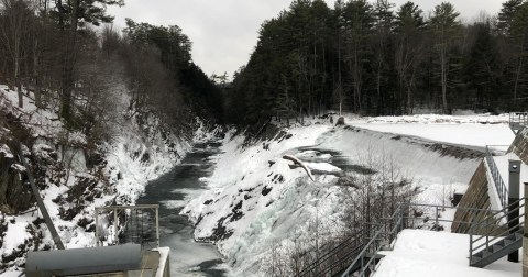Vermont's Grand Canyon Of The East Looks Even More Spectacular In the Winter
