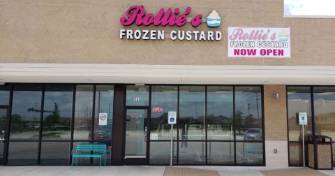 Indulge In Over 50 Flavors Of Frozen Custard At Rollie's, A Family-Owned Custard Shop In Texas
