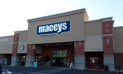 Treat Yourself To A Foot-Tall Ice Cream Cone At Macey's In Utah