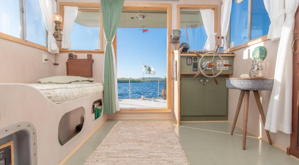 This Summer, Take A Maine Vacation On A Floating Villa On Rangeley Lake