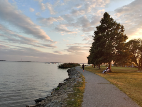 Battery Park Is The Most Scenic Place To Stroll Along The River In Historic New Castle, Delaware