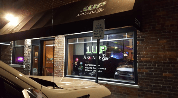 1Up, An Adult Arcade Bar Near Detroit, Is The Perfect Place To Unleash Your Inner Child
