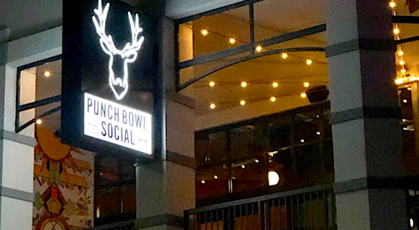 Have A Blast At An Adult Playground With Mini Bowling And Yummy Drinks At Punch Bowl Social In Utah