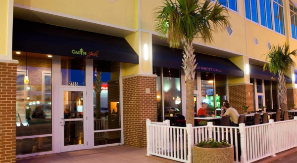 Just Steps From The Beach, Cactus Jack’s Southwest Grill Is A Festive And Delicious Virginia Restaurant