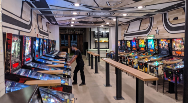 Everyone Will Have A Blast At 16-Bit Bar + Arcade, A Massive Arcade In Nashville