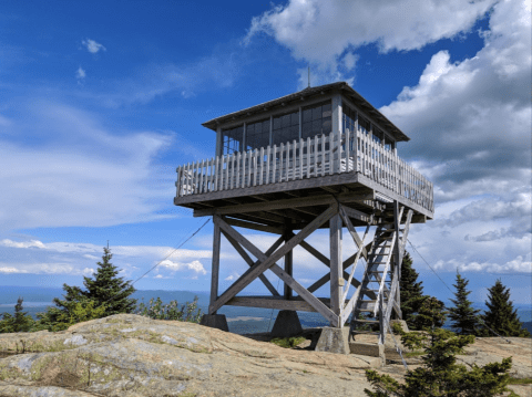 Hike To A Fire Tower With Stunning Panoramic Views At Mount Kearsarge North In New Hampshire