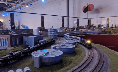 The 16,000-Square-Foot Indoor Train Park At Model Trains Station In South Carolina Proves There's Still A Kid In All Of Us