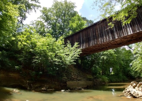The Oldest Covered Bridge In North Carolina Has Been Around Since 1895
