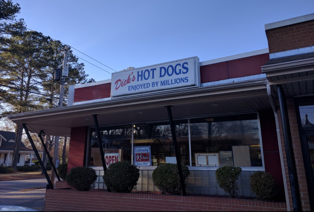 Dick's Hot Dog Stand In Wilson, North Carolina, Has Been Around Since 1921