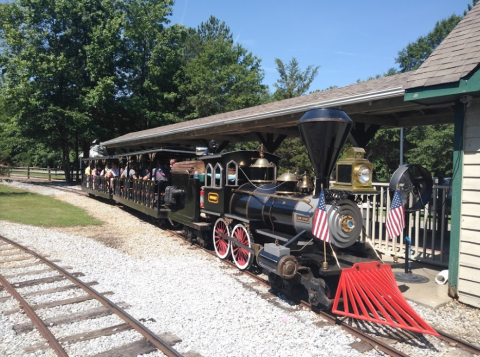 Your Kids Will Have A Blast At This Miniature Train Park In South Carolina