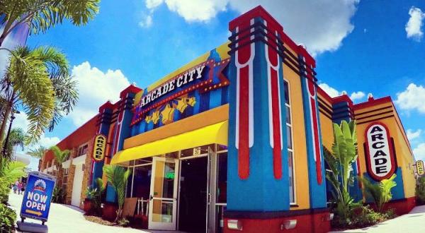 Everyone Will Have A Blast At Arcade City, A Massive Arcade In Florida