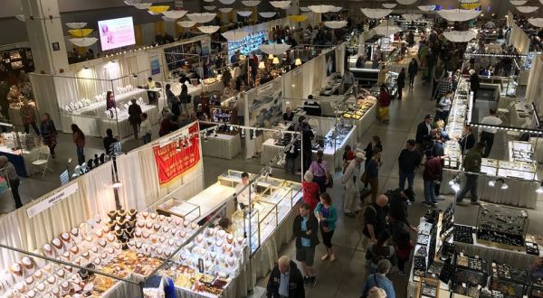 Hunt For Sparkly Treasures At The Tucson Gem, Mineral, & Fossil Show In Arizona
