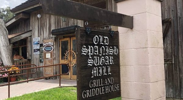 The World’s Best Pancakes Might Just Be Found At Old Spanish Sugar Mill, A Rustic Florida Restaurant