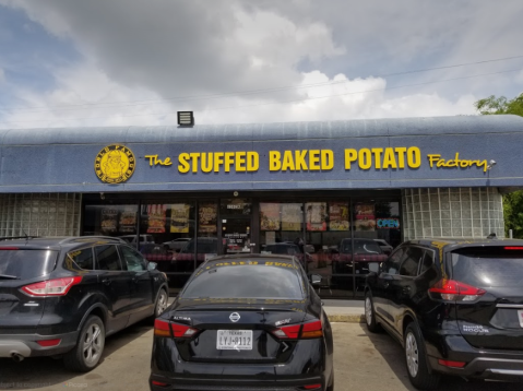 The Giant Baked Potato Menu At Texas' Stuffed Baked Potato Factory Is Spudtacular