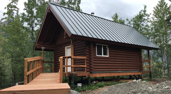 Stay Overnight In One Of These Cozy Public Cabins On Eklutna Lake In Alaska