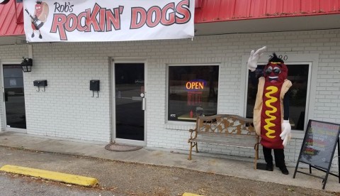 Chow Down On Gourmet Hot Dogs At Rob's Rockin’ Dogs Near New Orleans