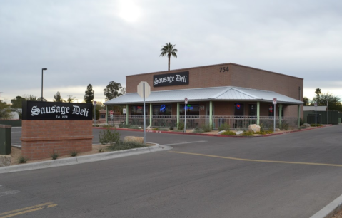 This Tiny Shop In Arizona Serves A Sausage Sandwich To Die For