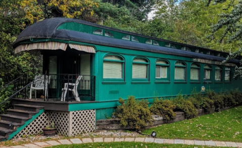 Spend The Night In An Authentic 1890s Railroad Caboose In The Middle Of Minnesota's Lake Country
