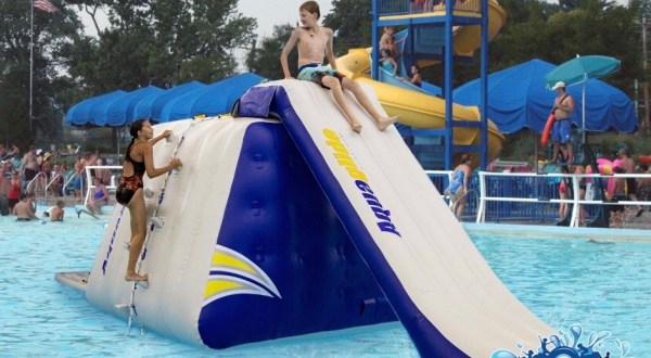 The Largest Pool Obstacle Course In The U.S. Is Coming To Coney Island In Cincinnati