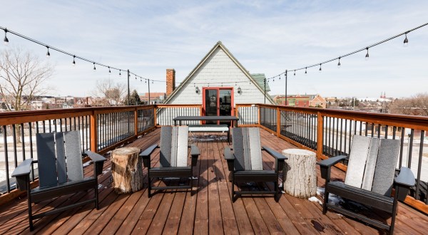Enjoy Your Own Private Rooftop Terrace At The Little Paris Loft In Detroit