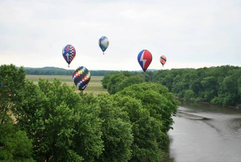 The Sky Will Be Filled With Colorful And Creative Hot Air Balloons At The Coshocton Hot Air Balloon Festival In Ohio