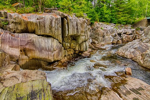 Experience Coos Canyon, One Of Maine's Most Majestic Waterfalls, Without Getting Out Of Your Car