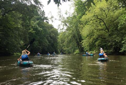 Take A Delightful Kayak Tour Through Cuyahoga River Or LaDue Reservoir In Ohio This Summer
