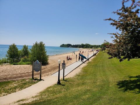 Crescent Beach Boardwalk In Wisconsin Leads To Incredibly Scenic Views