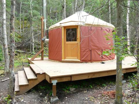Escape From The Crowds And Rent A Yurt At Eagle River Nature Center
