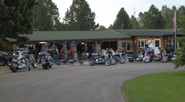 Enjoy A Beer Garden And Live Music During Your Stay At The Rush No More Campground In South Dakota