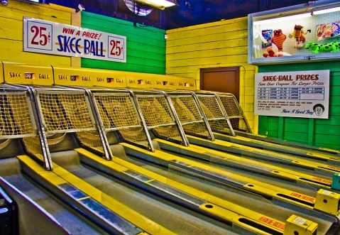 Few People Know That New Jersey Is The Birthplace Of Skee-Ball, The Original Arcade Game