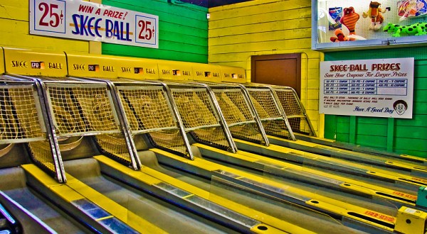 Few People Know That New Jersey Is The Birthplace Of Skee-Ball, The Original Arcade Game