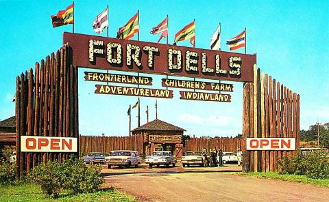 You Might Remember The Now Defunct Wisconsin Theme Park, Fort Dells