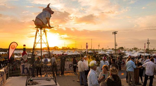 Feast On Over Two Tons Of Bacon During Hogs For The Cause In New Orleans