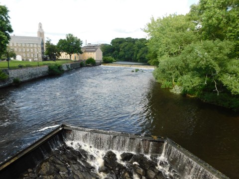 You Can Practically Drive Right Up To The Beautiful Pawtucket Falls In Rhode Island