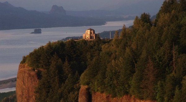 High Above Oregon’s Columbia River Gorge, Vista House Is A Historic Treasure