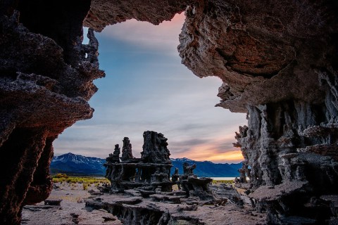 The Tufa Towers At Northern California's Mono Lake Look Like Something From Another Planet